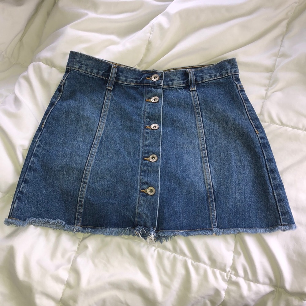 Denim skirt